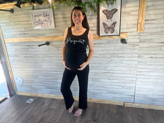 So Pregnant Maternity Tank Top