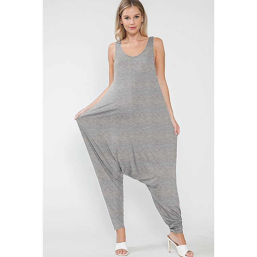 Maternity Summer Tank Loungewear Jumpsuit