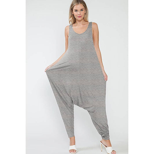 Maternity Summer Tank Loungewear Jumpsuit